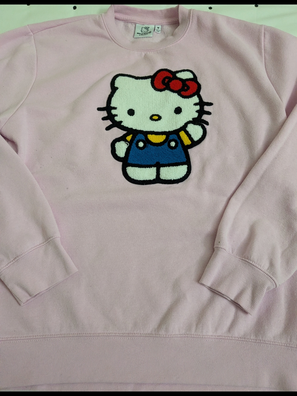 Hello Kitty Pink Sweatshirt (M) - Licensed Sanrio Top